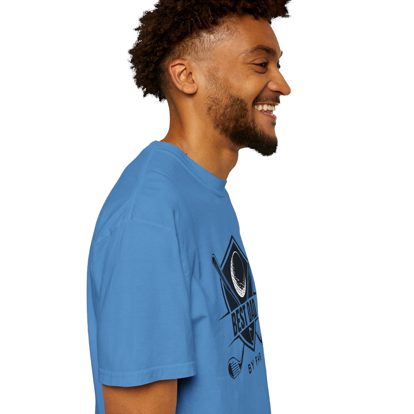 Best Dad By Par - Comfort Colors Shirt
