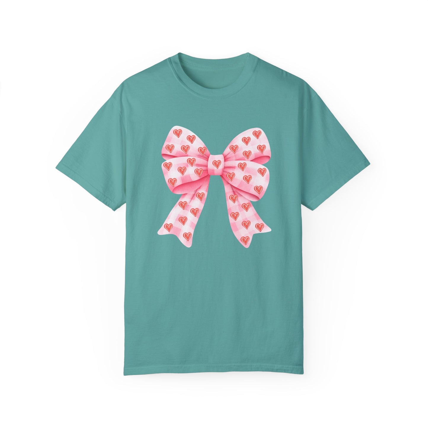 Pink Bows & Hearts - Comfort Colors Shirt