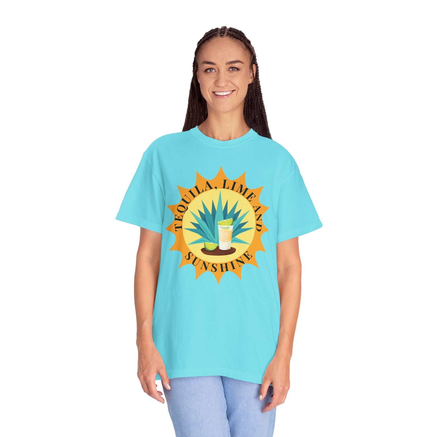 Tequila, Lime And Sunshine - Comfort Colors Shirt