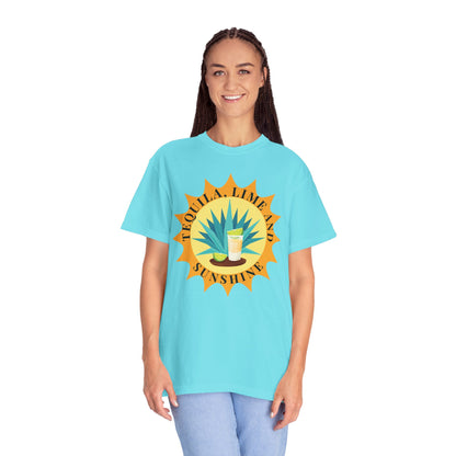 Tequila, Lime And Sunshine - Comfort Colors Shirt
