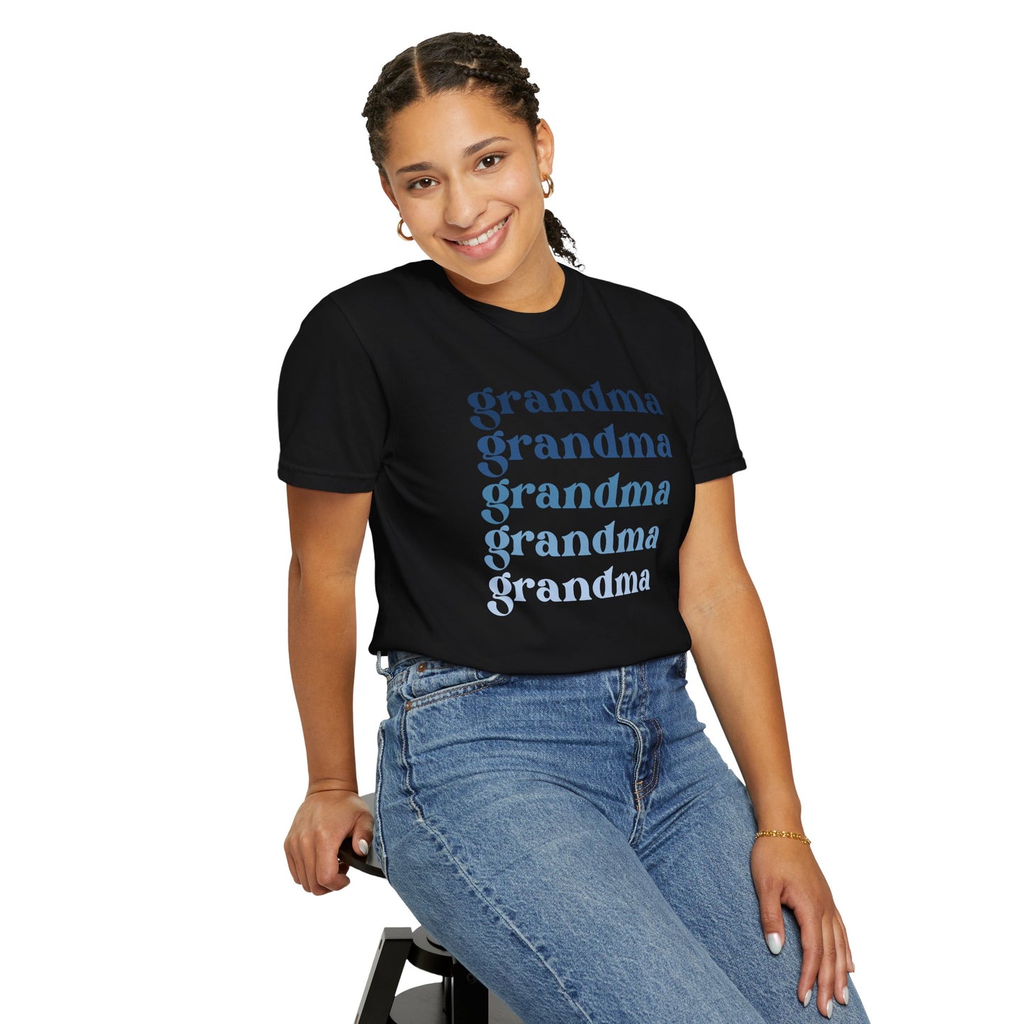 Grandma (Blue) - Comfort Colors Shirt