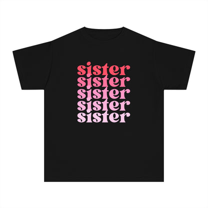Sister - Pink - (Youth) Comfort Colors Shirt