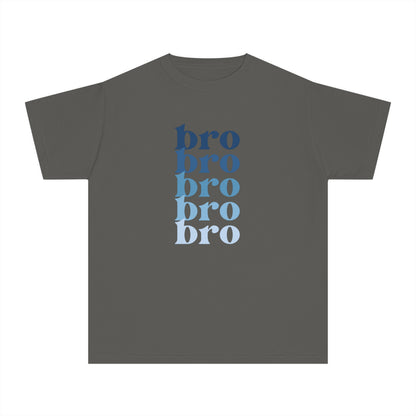 Bro - Blue - (Youth) Comfort Colors Shirt