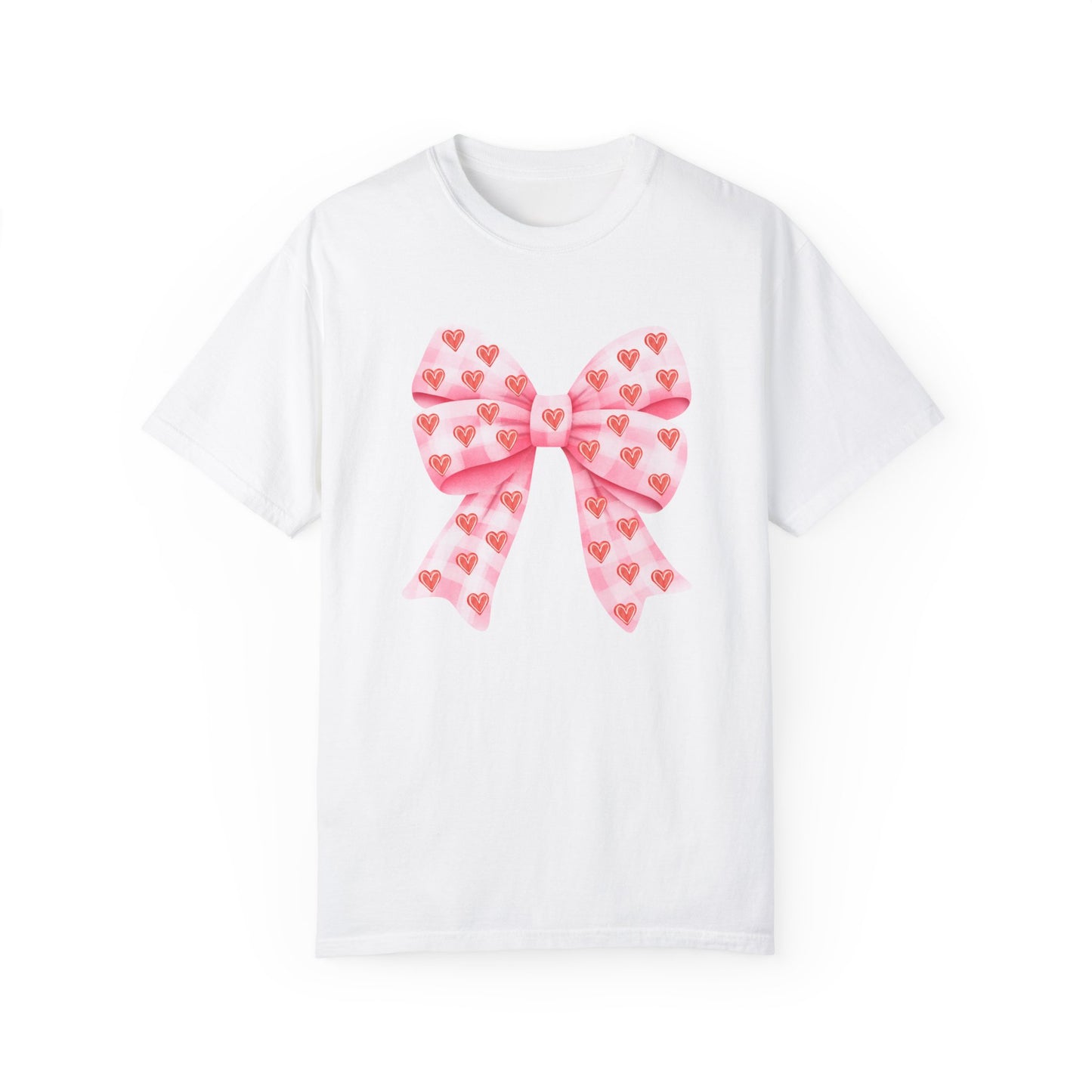 Pink Bows & Hearts - Comfort Colors Shirt