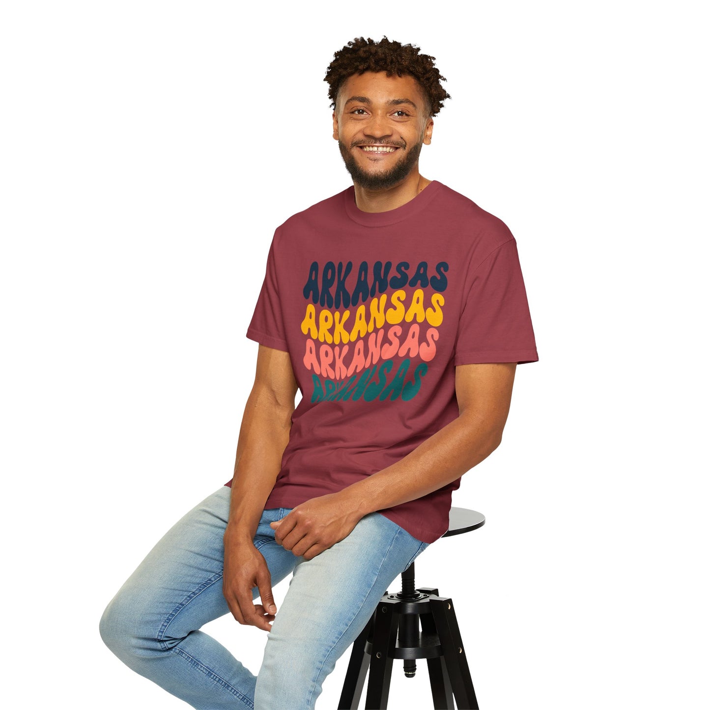Retro Arkansas - Comfort Colors Shirt
