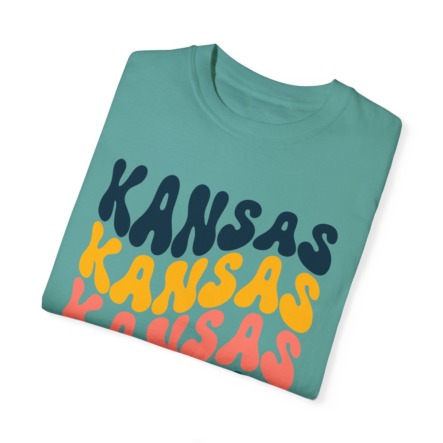 Retro Kansas - Comfort Colors Shirt