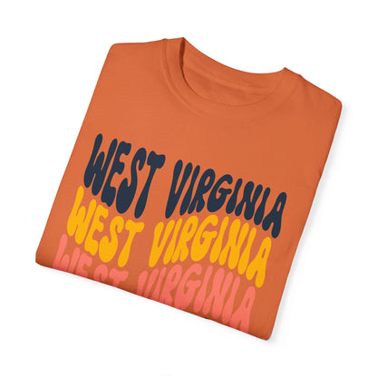 Retro West Virginia - Comfort Colors Shirt