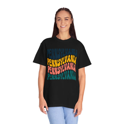 Retro Pennsylvania - Comfort Colors Shirt