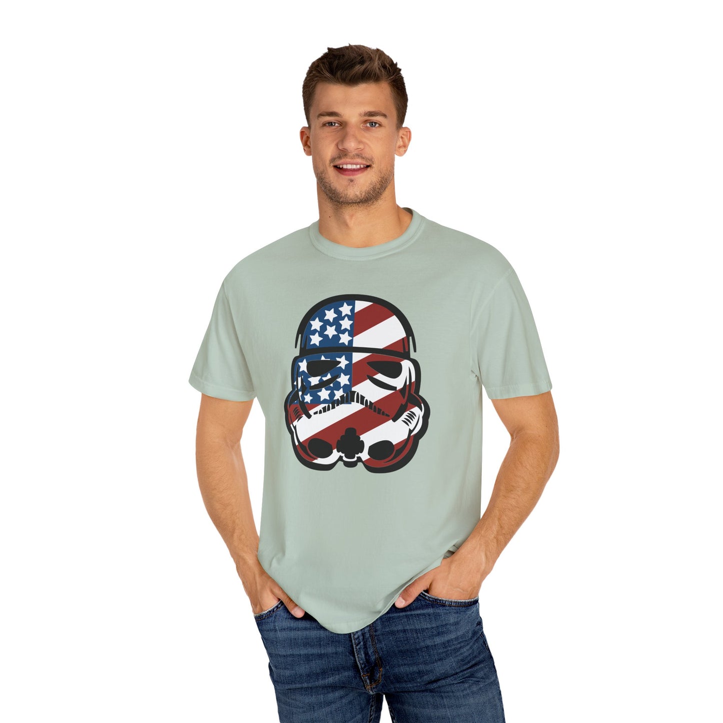 Patriotic Storm Trooper - Comfort Colors Shirt