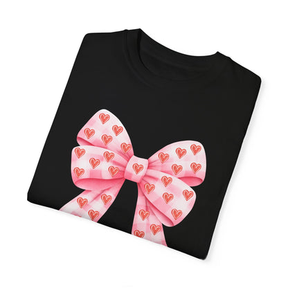Pink Bows & Hearts - Comfort Colors Shirt