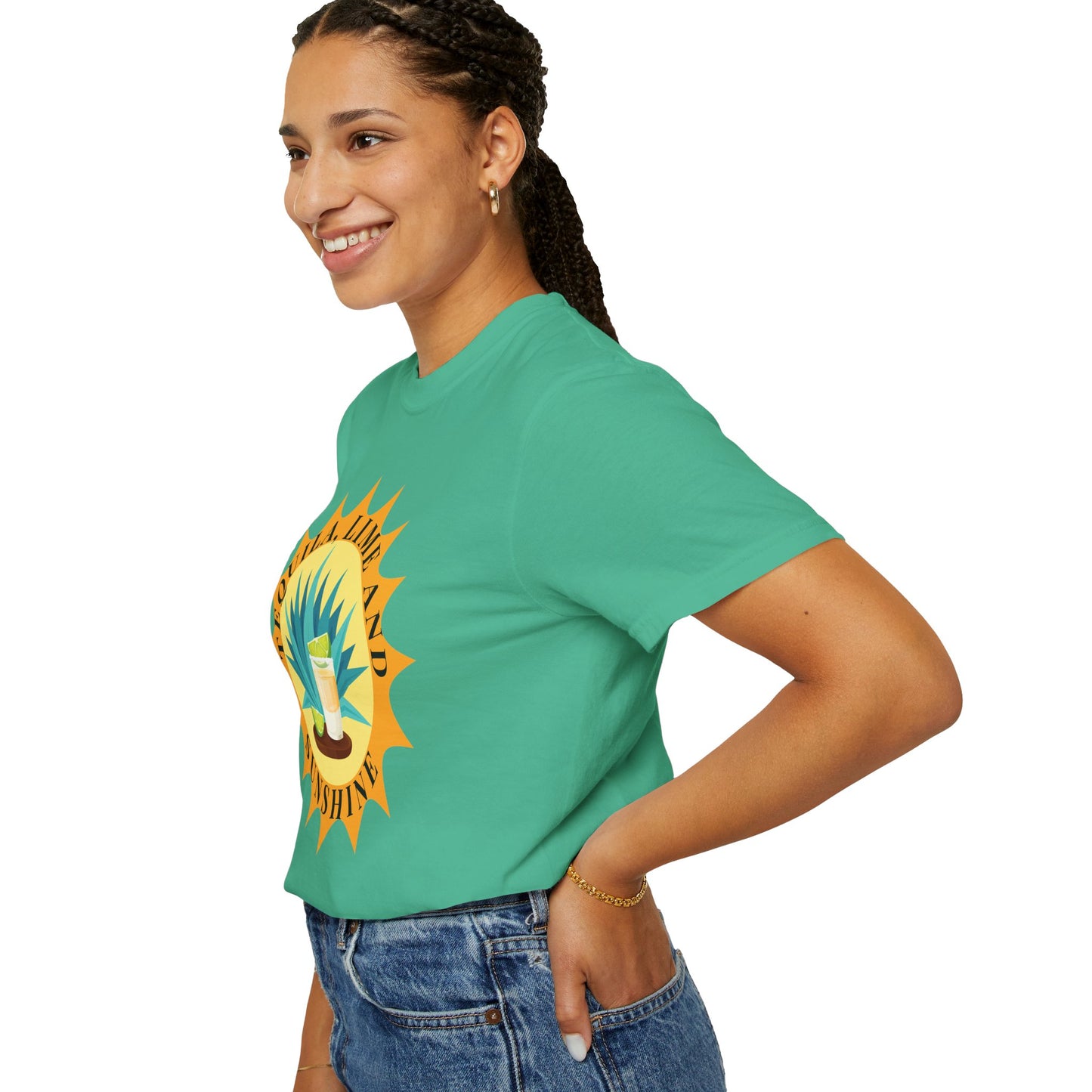 Tequila, Lime And Sunshine - Comfort Colors Shirt