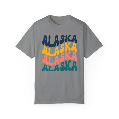 Retro Alaska - Comfort Colors Shirt