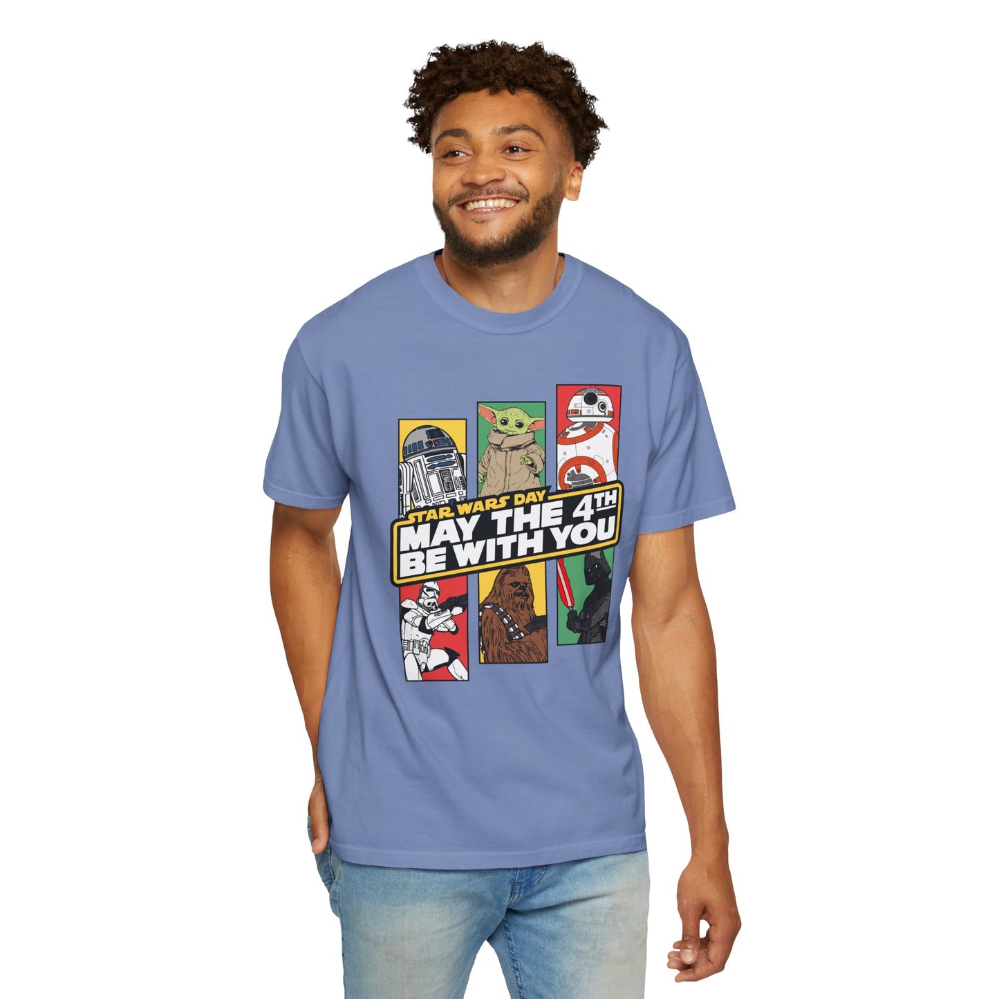Star Wars Day Pop Art Collage - Comfort Colors Shirt