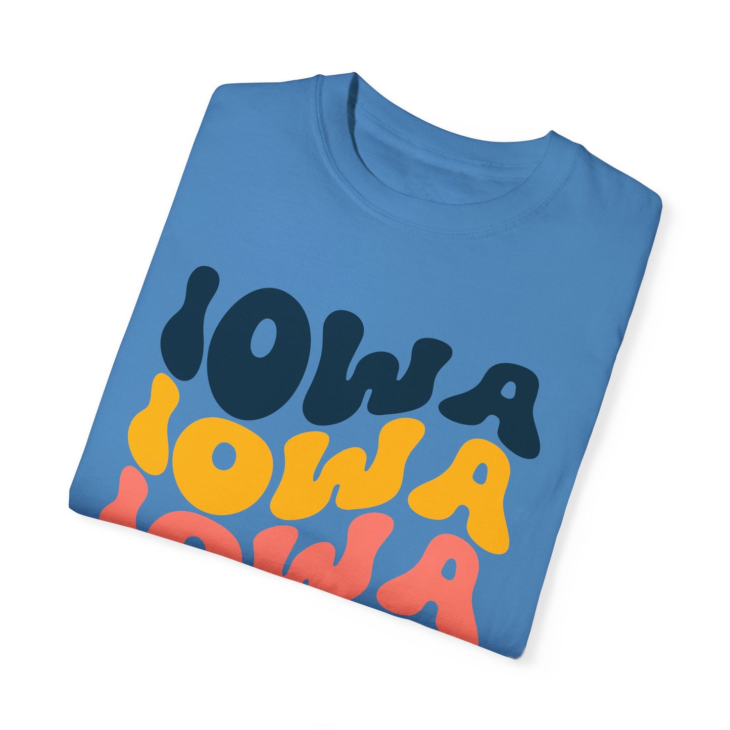 Retro Iowa - Comfort Colors Shirt