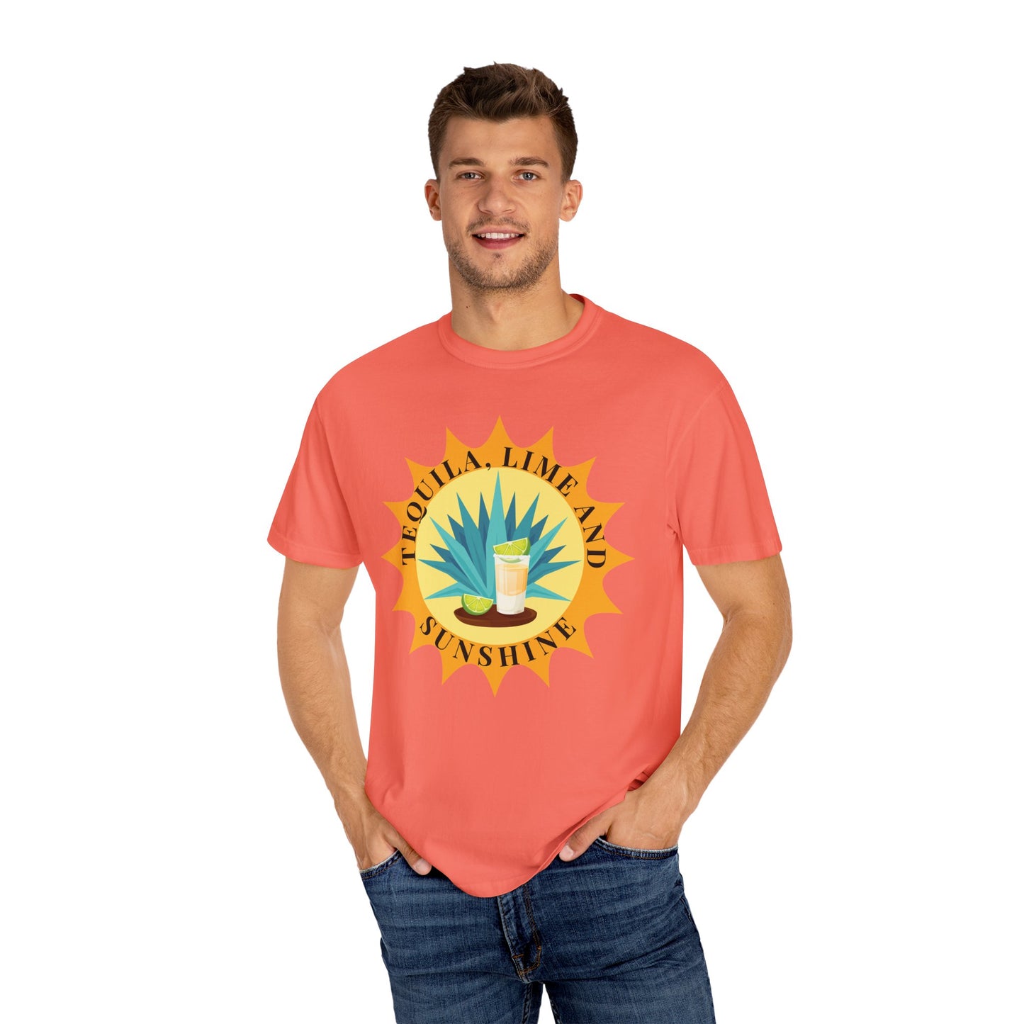 Tequila, Lime And Sunshine - Comfort Colors Shirt