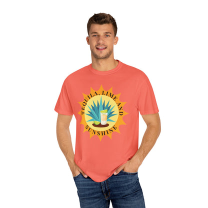 Tequila, Lime And Sunshine - Comfort Colors Shirt