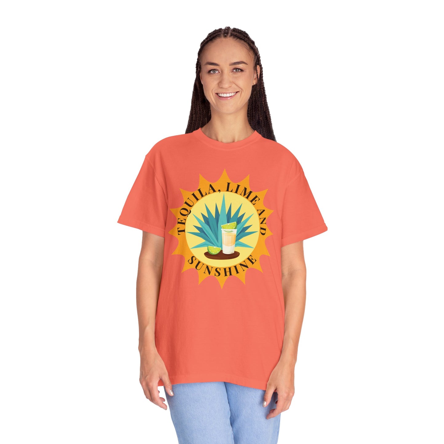 Tequila, Lime And Sunshine - Comfort Colors Shirt