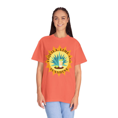 Tequila, Lime And Sunshine - Comfort Colors Shirt