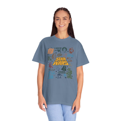 Star Wars Collage - Comfort Colors Shirt