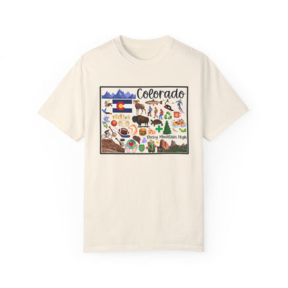 Beautiful State of Colorado - Comfort Colors Shirt