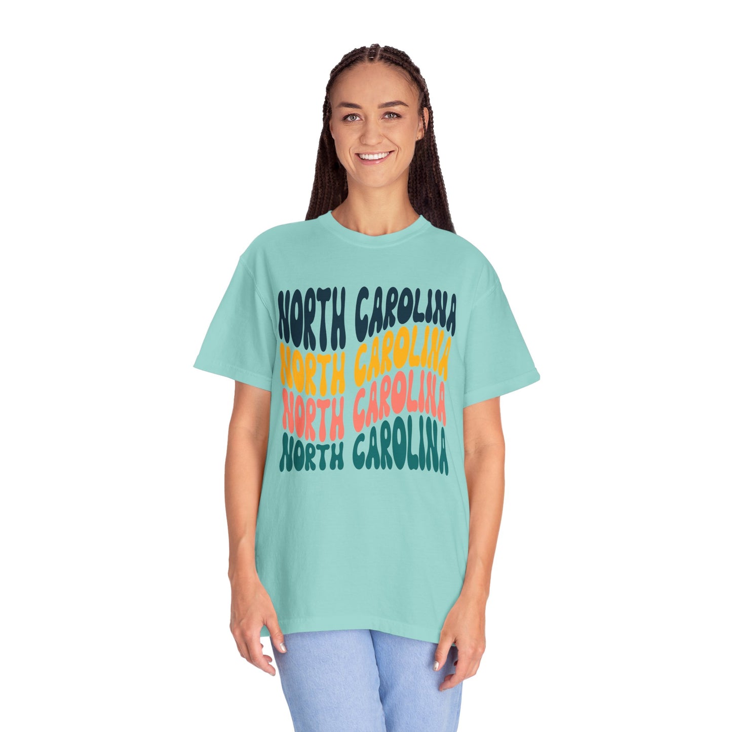 Retro North Carolina - Comfort Colors Shirt