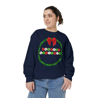 Merry Swiftmas - Comfort Colors Sweatshirt