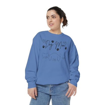 Dog Mom *Customize/Personalize* - Comfort Colors Sweatshirt