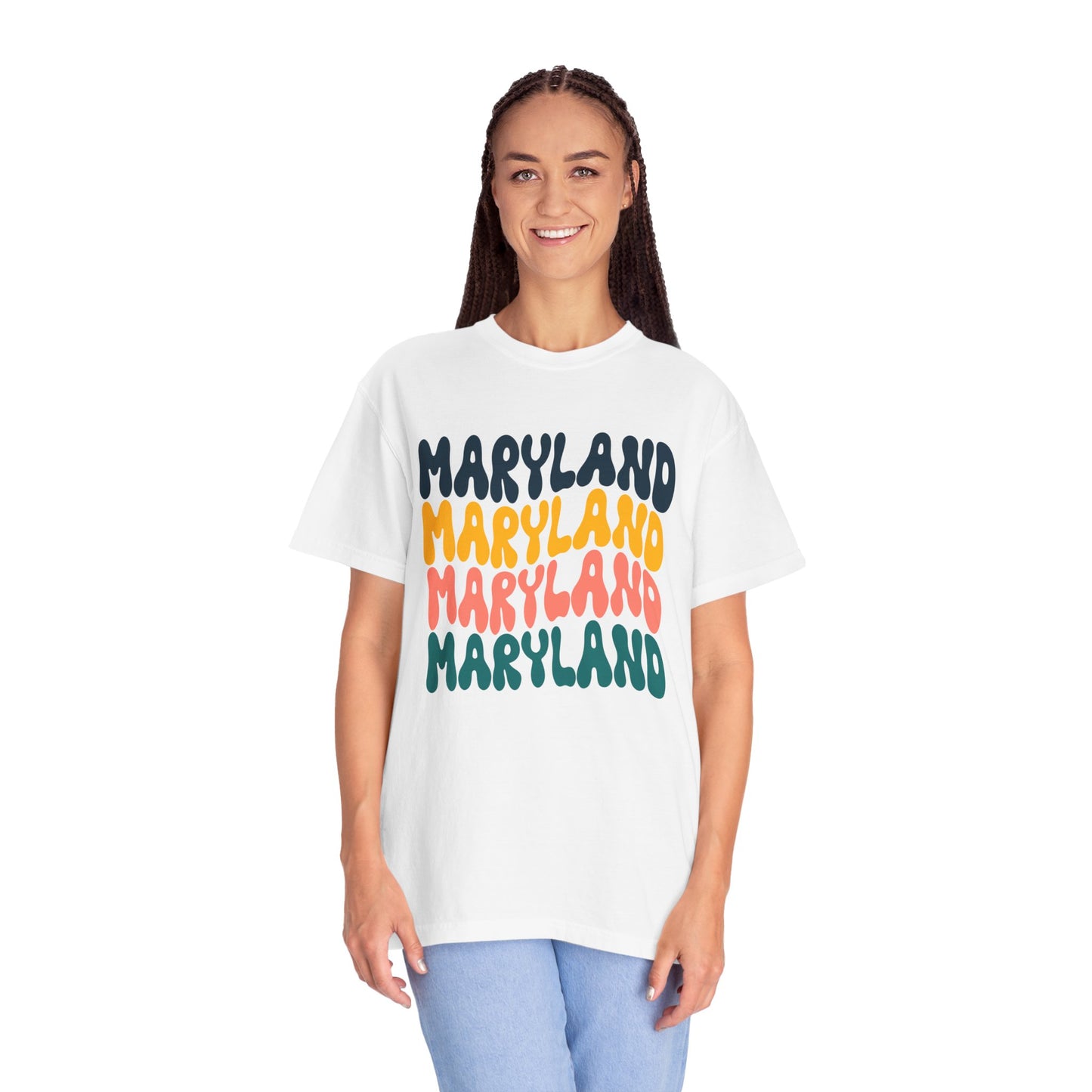Retro Maryland - Comfort Colors Shirt