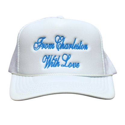 Custom Embroidered Trucker Hat - From *Custom Location* With Love
