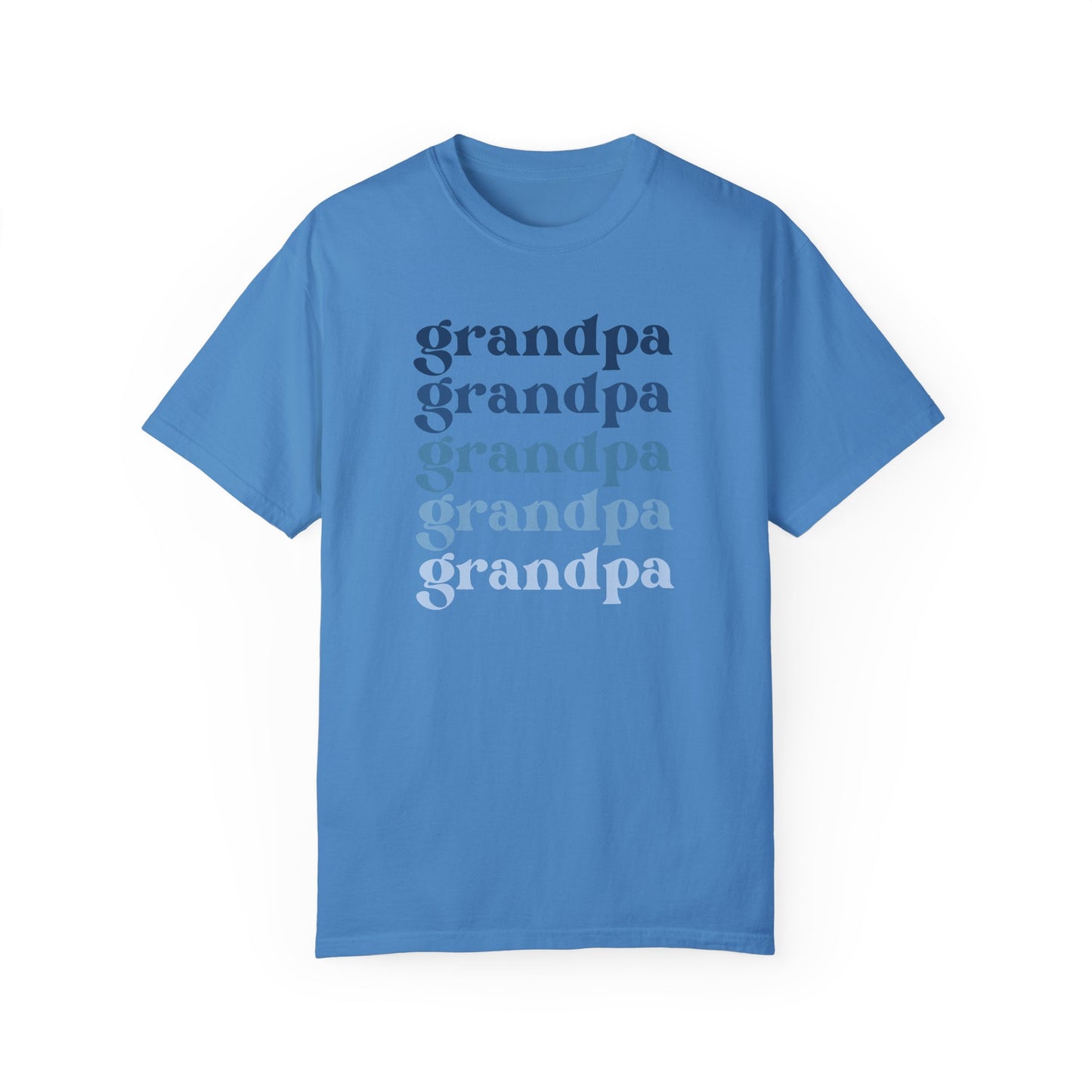 Grandpa (Blue) - Comfort Colors Shirt