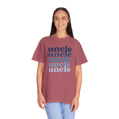 Uncle (Blue) - Comfort Colors Shirt