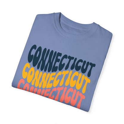Retro Connecticut - Comfort Colors Shirt