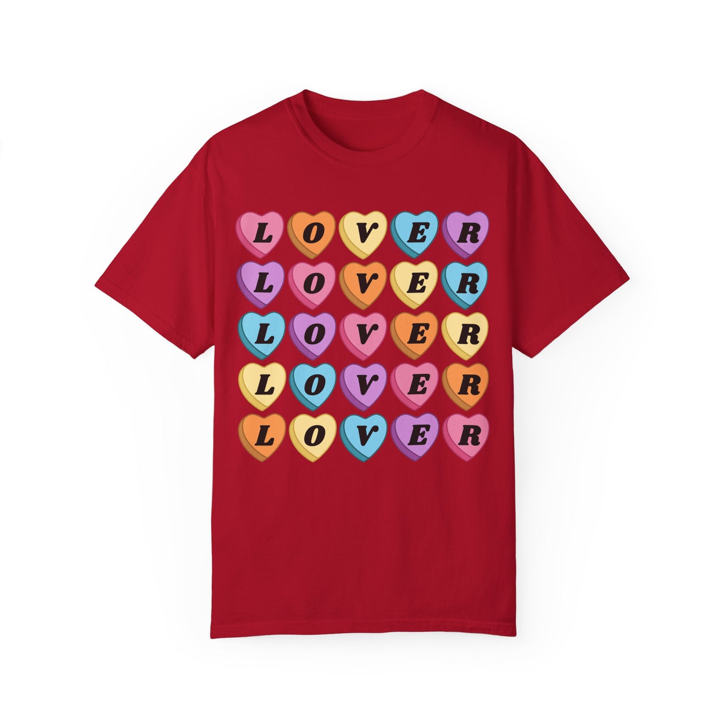 Lover Candy Heart - Comfort Colors Shirt