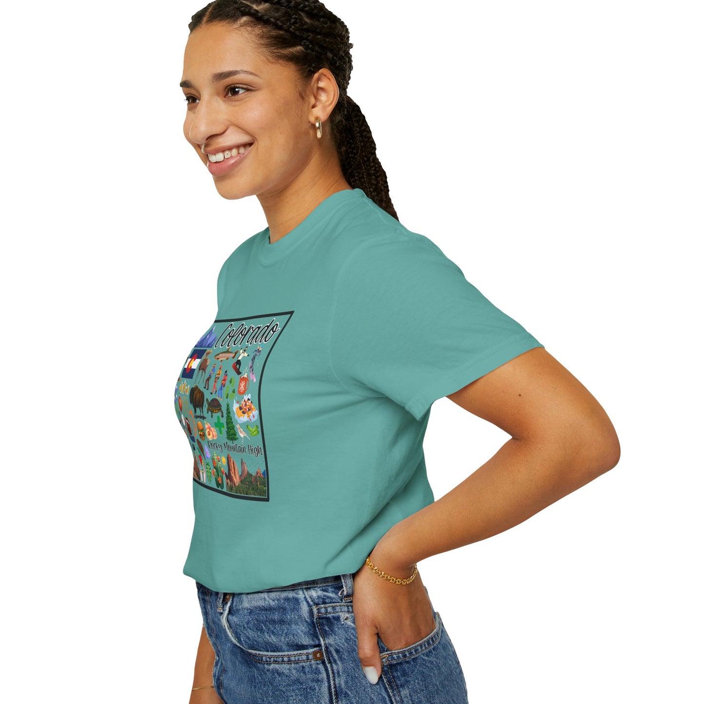 Beautiful State of Colorado - Comfort Colors Shirt