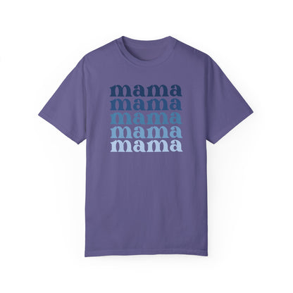 Mama (Blue) - Comfort Colors Shirt