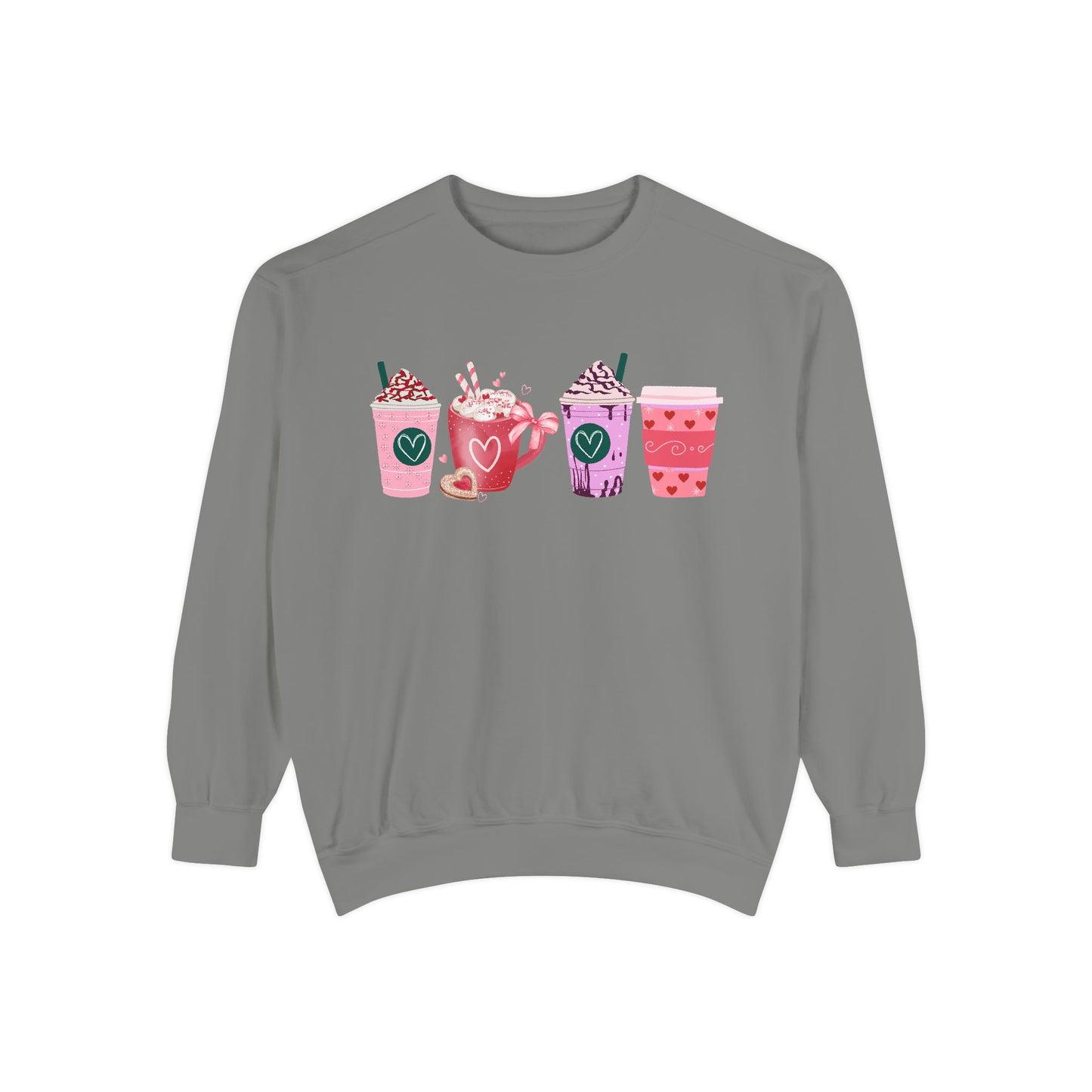 Valentine's Coffee - Comfort Colors Sweatshirt