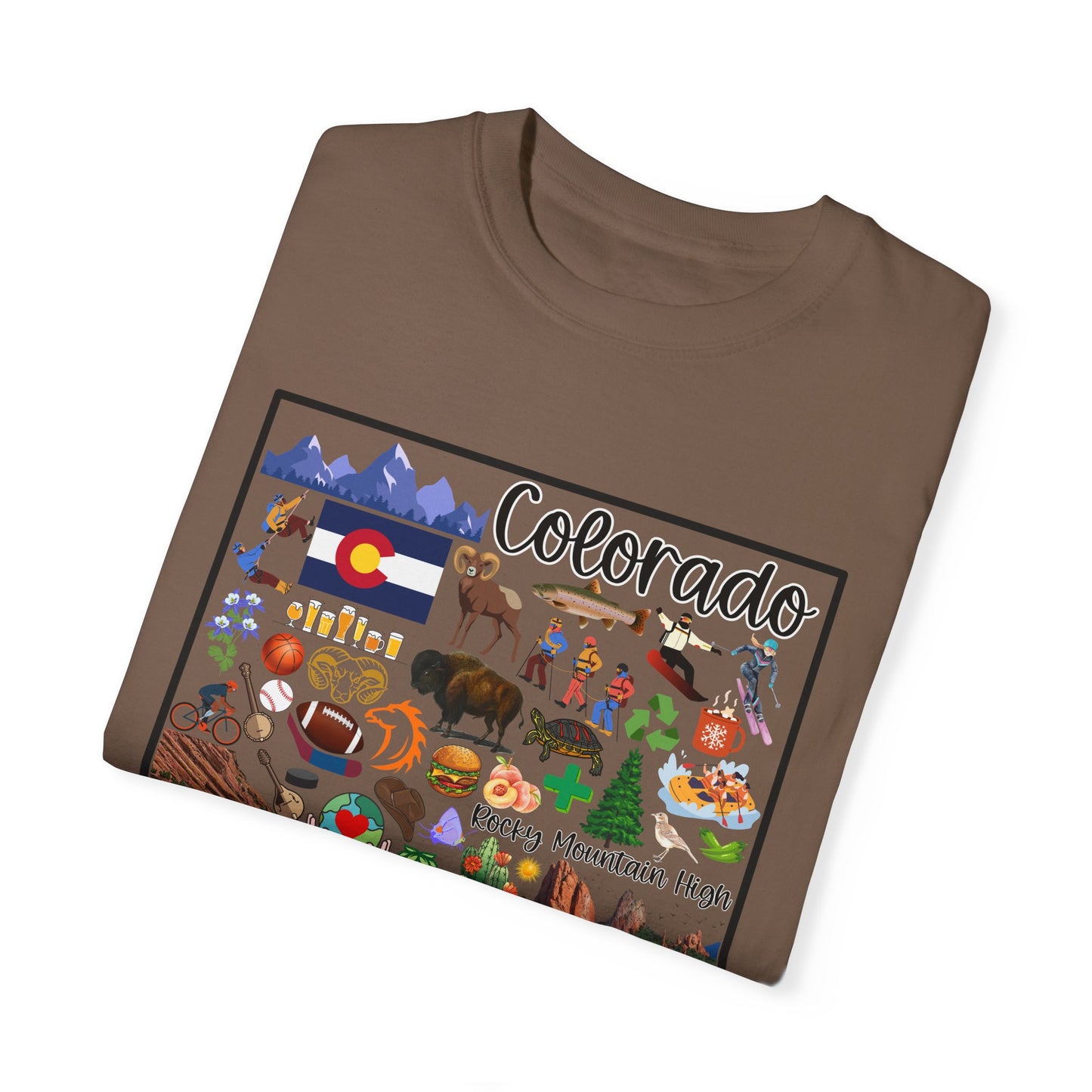 Beautiful State of Colorado - Comfort Colors Shirt