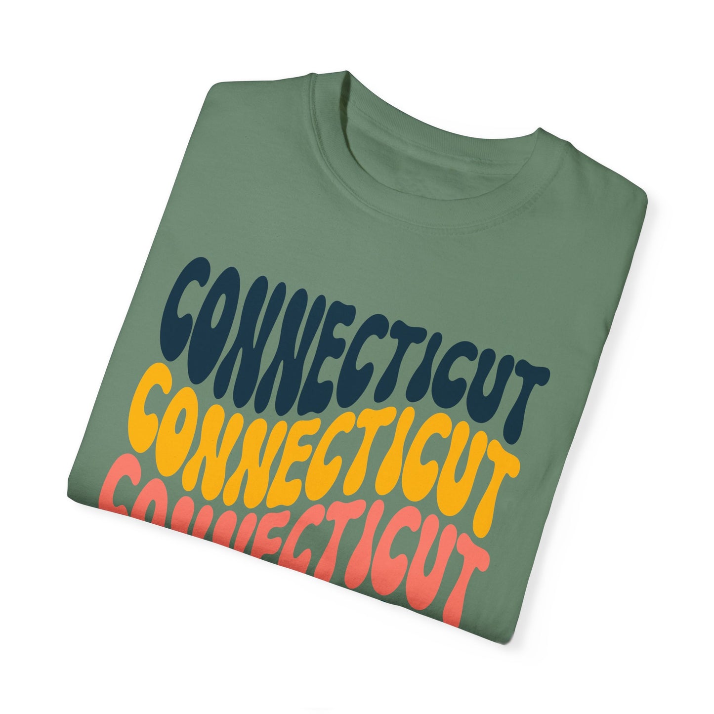 Retro Connecticut - Comfort Colors Shirt