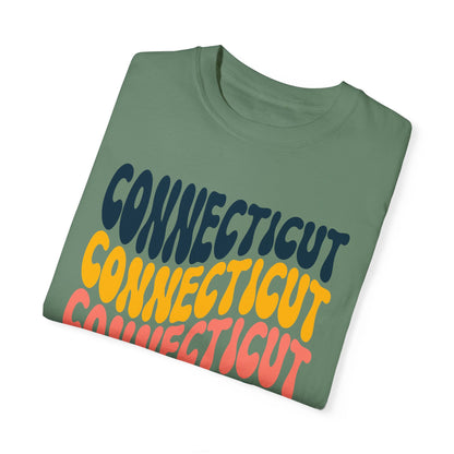 Retro Connecticut - Comfort Colors Shirt