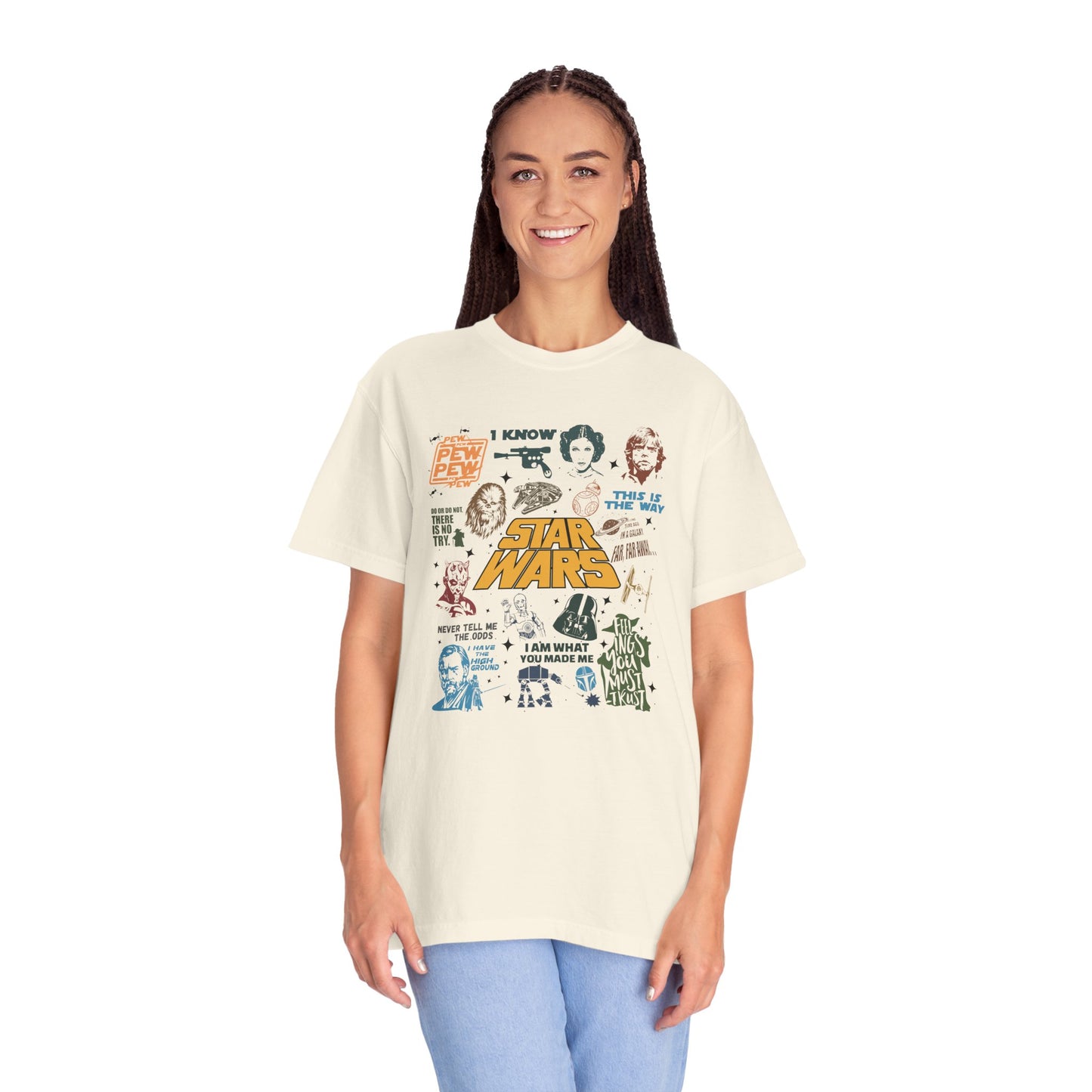Star Wars Collage - Comfort Colors Shirt