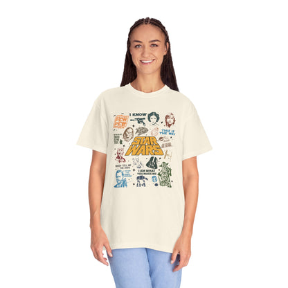 Star Wars Collage - Comfort Colors Shirt