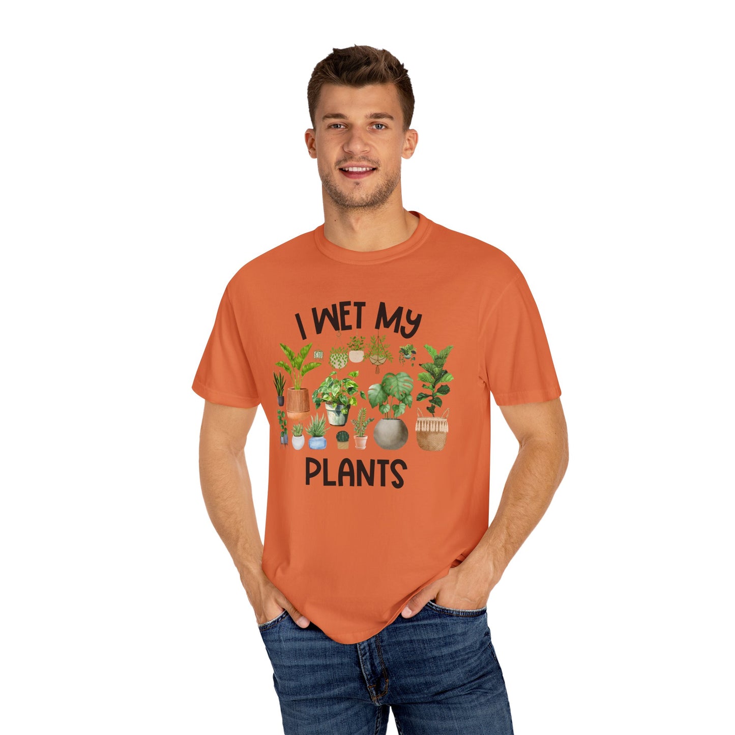 I Wet My Plants - Comfort Colors Shirt