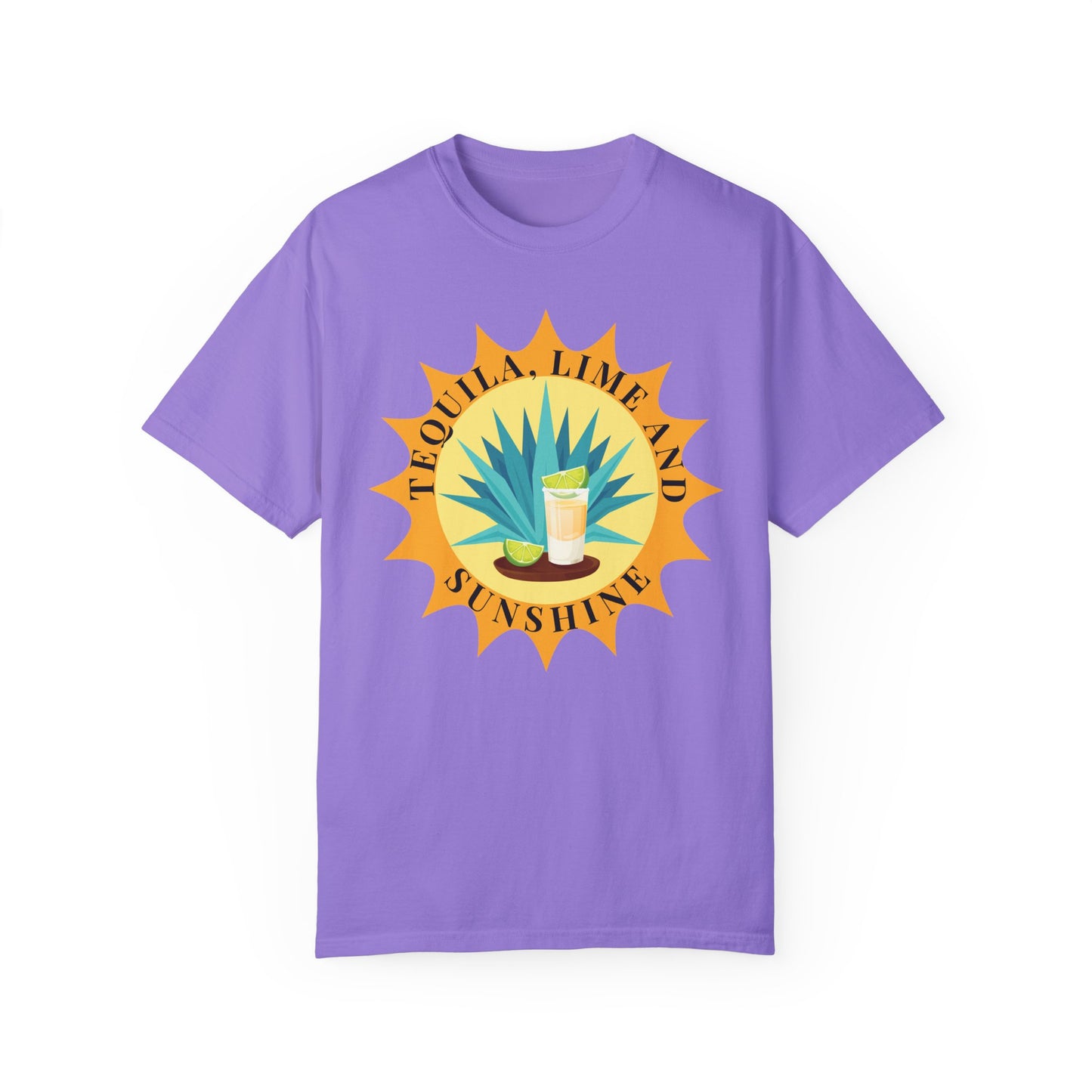 Tequila, Lime And Sunshine - Comfort Colors Shirt