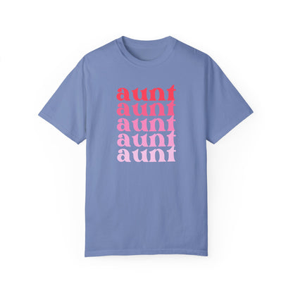 Aunt (Pink) - Comfort Colors Shirt