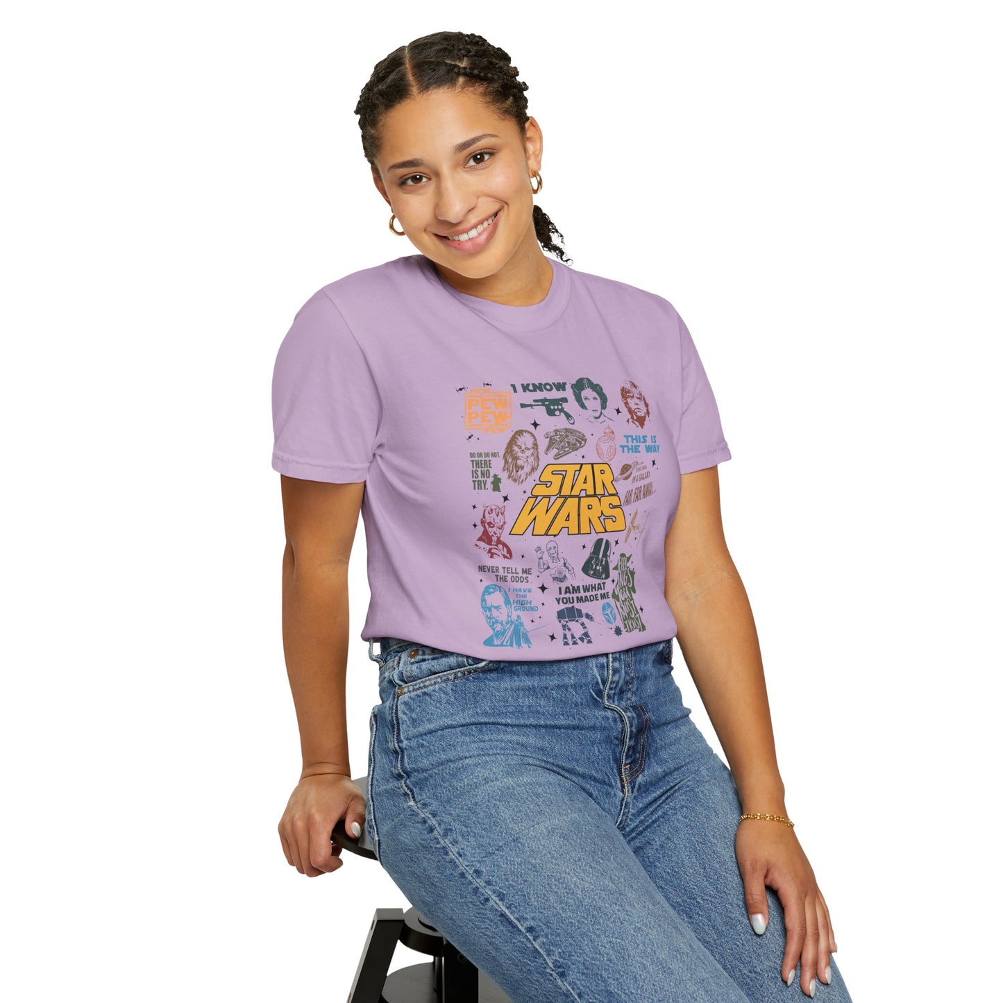 Star Wars Collage - Comfort Colors Shirt