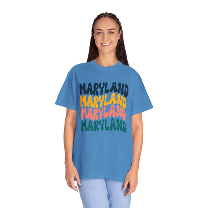 Retro Maryland - Comfort Colors Shirt