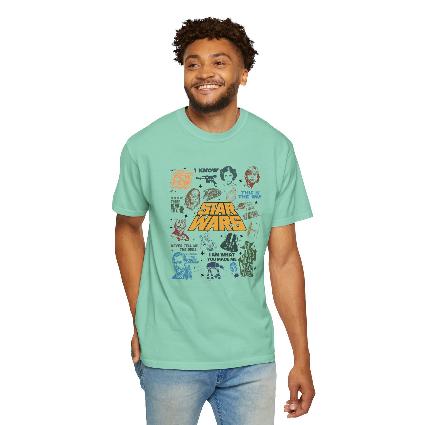 Star Wars Collage - Comfort Colors Shirt