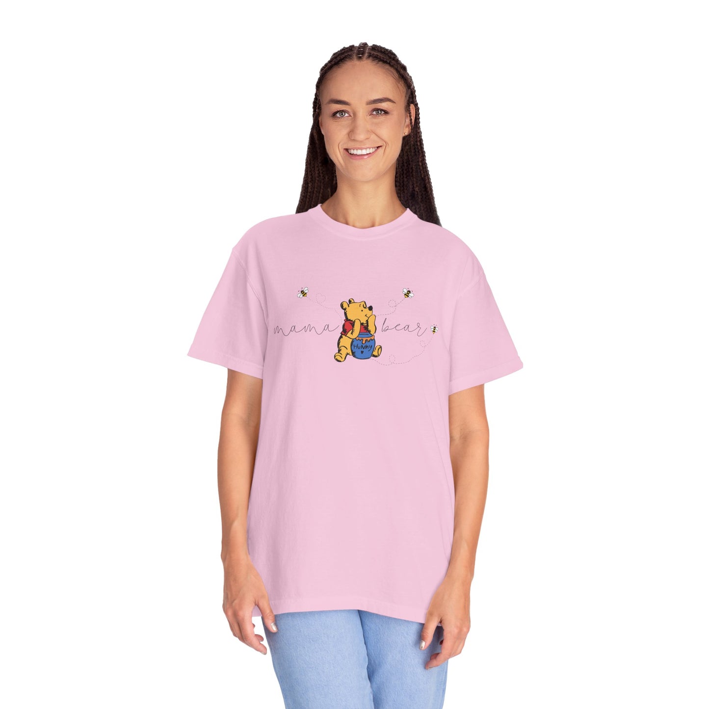 Mama Bear (Pooh Bear & Hunny) - Comfort Colors Shirt