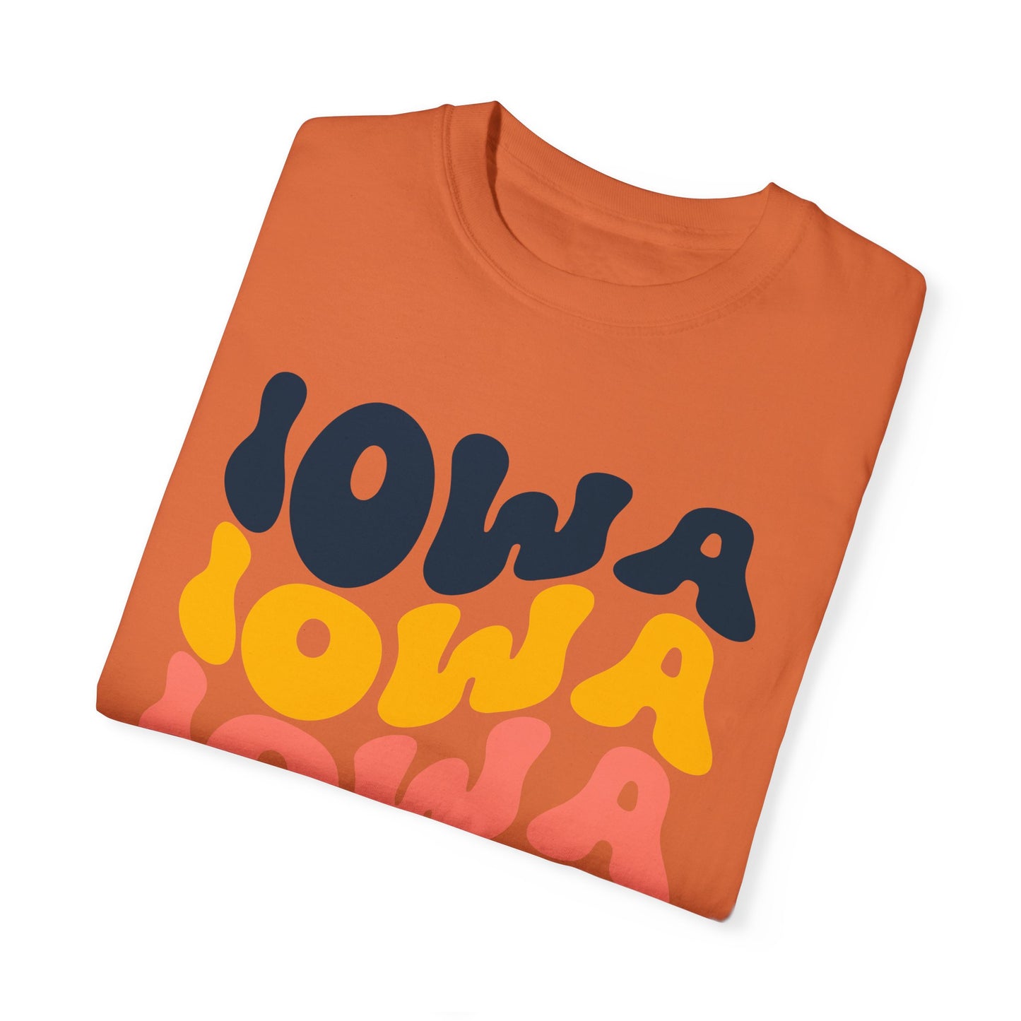 Retro Iowa - Comfort Colors Shirt