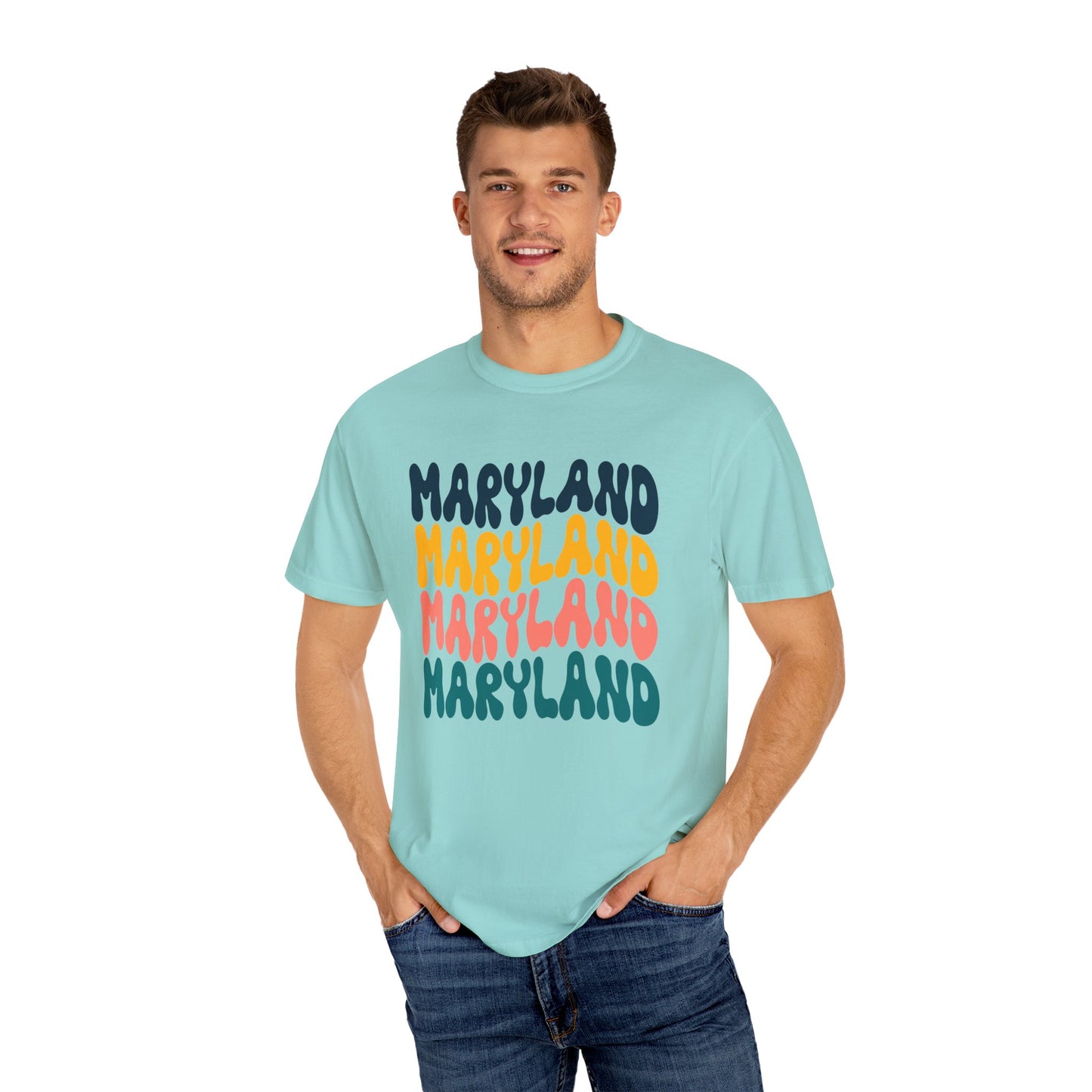 Retro Maryland - Comfort Colors Shirt